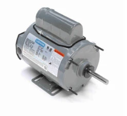 Motor Electrical Shop 26 100700.00 Leeson 1/3 Hp 1800 RPM 115/230V 48Y Frame (Rigid Base) TENV 1-Phase Farm Fan Motor