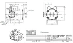 120341.00 Leeson | 3 Hp 3450 RPM 145T Frame TEFC 230 Volts 9 120341.00 Leeson | 3 Hp 3450 RPM 145T Frame TEFC 230 Volts -Motor Electrical Shop 120341 dim 79345.1535486999