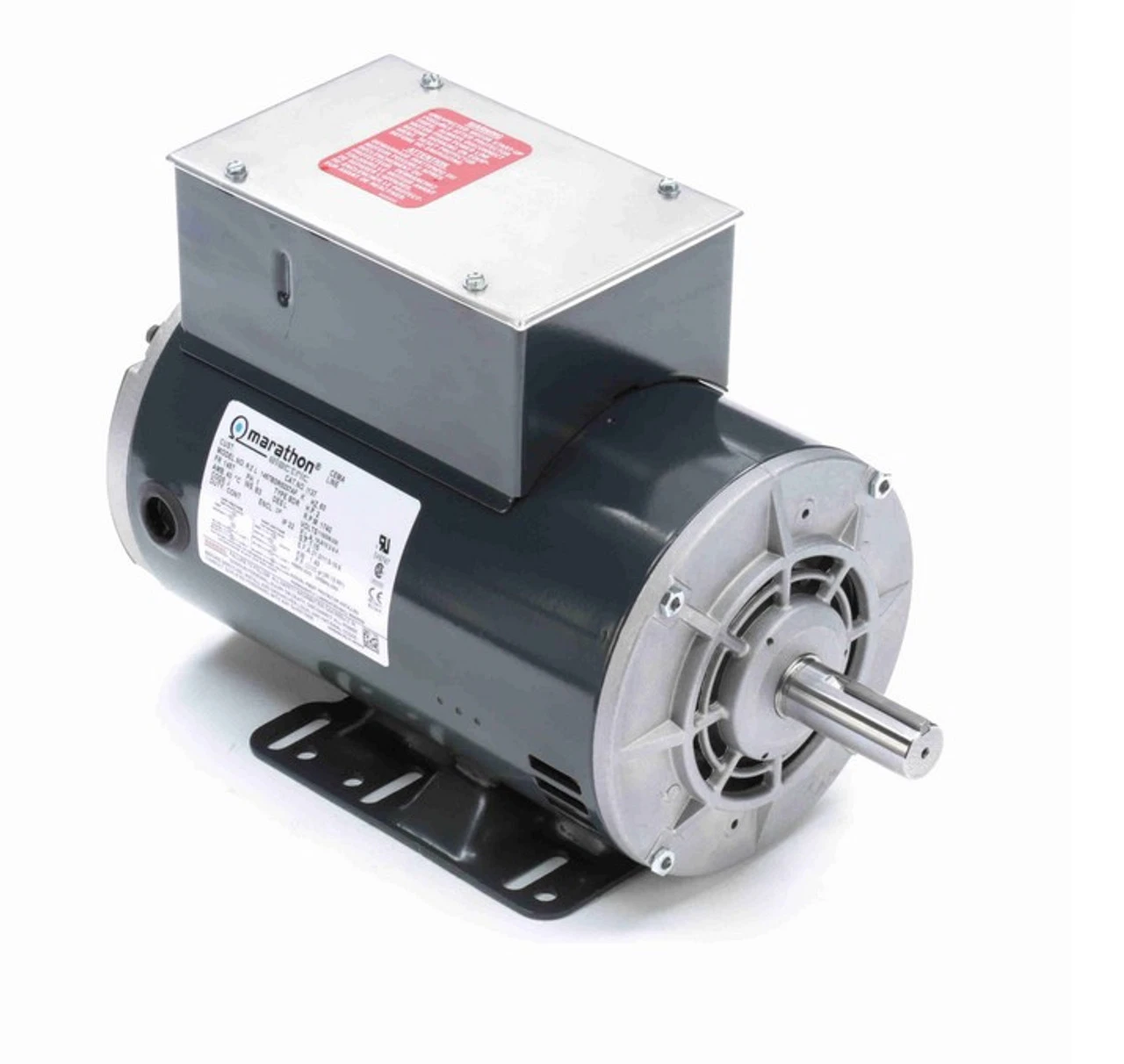 MI127 Marathon 2 Hp (1 Speed) 115/208-230V 1800 RPM ODP 145T Frame Cap Start/Run Pressure Washer Motor 3 MI127 Marathon 2 Hp (1 Speed) 115/208-230V 1800 RPM ODP 145T Frame Cap Start/Run Pressure Washer Motor