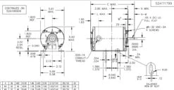 H135 Marathon 1/4 Hp 1800 RPM 115V TEAO 48 Frame Split-Phase Farm Motor -Motor Electrical Shop 135 line 47862.1622828226