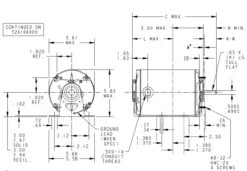 HG141 Marathon 1/3 Hp 1800 RPM 230V TENV 48 Frame Split-Phase Farm Motor 9 HG141 Marathon 1/3 Hp 1800 RPM 230V TENV 48 Frame Split-Phase Farm Motor -Motor Electrical Shop 141 line 56807.1623863849