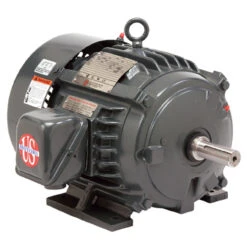 HD60V2B Nidec 50 Hp 1800 RPM 364T (Rigid Base Cast Iron) 230/460V TEFC Inverter-Duty 3-Phase Motor