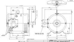 Y1487 Marathon 5 Hp (2 Speed) 460V 1800/900 RPM ODP 184T Frame 3-Phase Variable Torque Motor -Motor Electrical Shop 1487 line 46663.1635782138