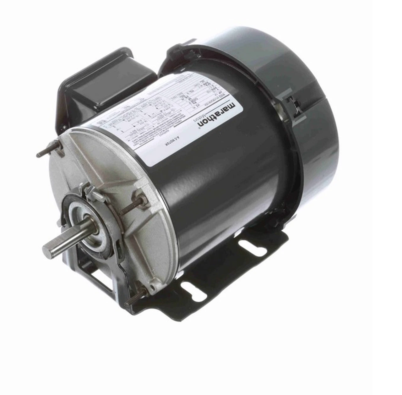 B1502 Marathon 1/4 Hp (1 Speed) 115V 1800 RPM TEFC 48 Frame Split Phase Resilient Base Motor 4 B1502 Marathon 1/4 Hp (1 Speed) 115V 1800 RPM TEFC 48 Frame Split Phase Resilient Base Motor - Image 2