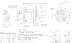 X017 Marathon 1/2 Hp 115V 1625 RPM (3 Speed) OPAO 48Z Frame Blower Motor 7 X017 Marathon 1/2 Hp 115V 1625 RPM (3 Speed) OPAO 48Z Frame Blower Motor -Motor Electrical Shop 17 line 86471.1627315937