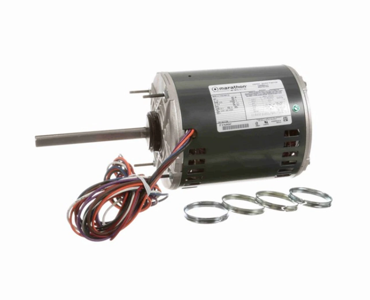 P184 Marathon 1 Hp 115V 1075 RPM ODPAO (no Base) 56Z Frame Condenser Fan Motor 3 P184 Marathon 1 Hp 115V 1075 RPM ODPAO (no Base) 56Z Frame Condenser Fan Motor