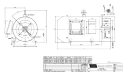 194011.00 Leeson SST Duck 20 Hp 1800 RPM 208-230/460V 3-Phase 256TC Frame TEFC (base) Motor -Motor Electrical Shop 1911 line 34622.1691001769