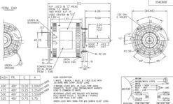 X020 Marathon 1/2 Hp 277V 1075 RPM (3 Speed) OPAO 48Y Frame Blower Motor 7 X020 Marathon 1/2 Hp 277V 1075 RPM (3 Speed) OPAO 48Y Frame Blower Motor -Motor Electrical Shop 20 line 15247.1627398084