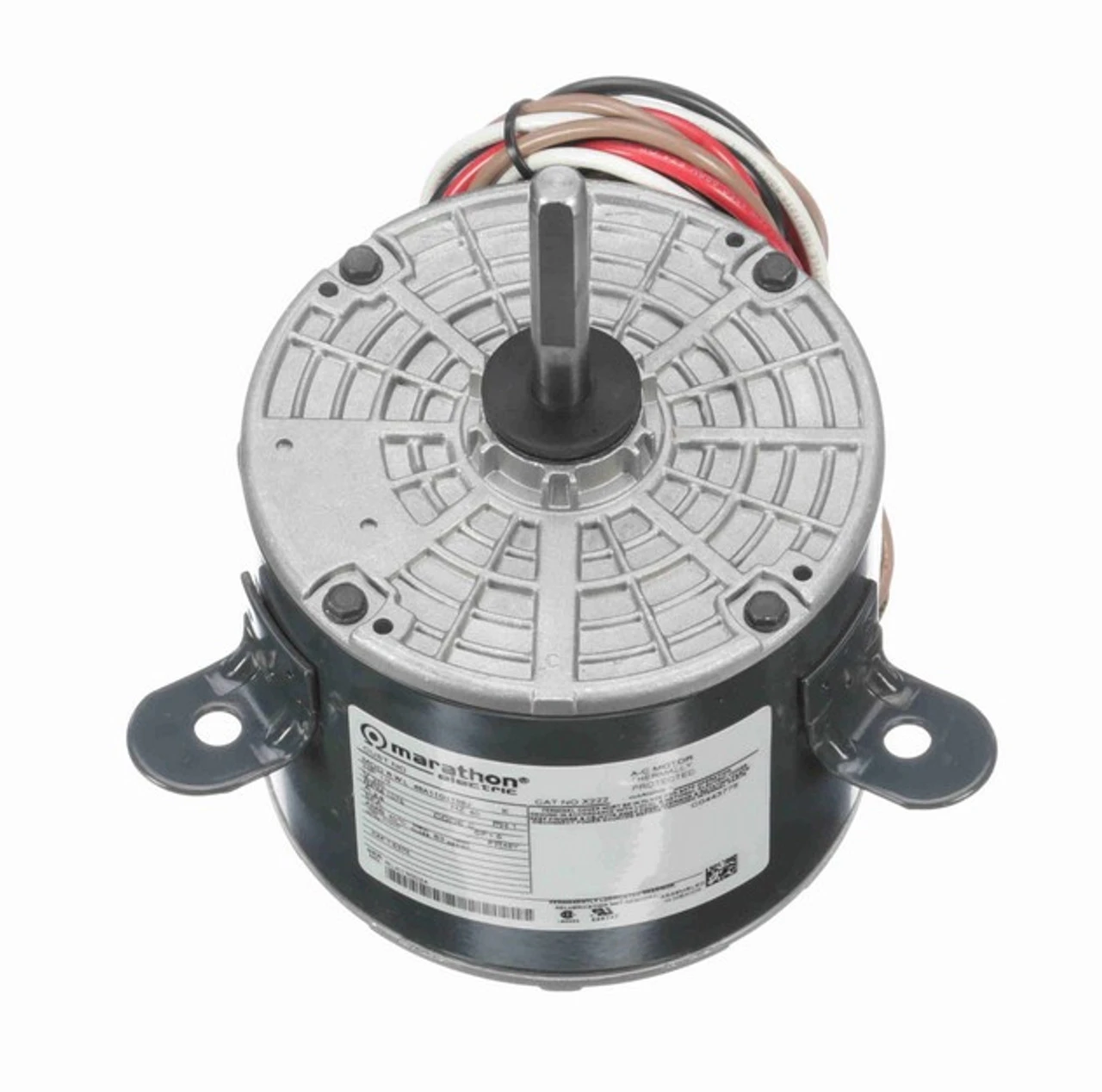 X222 Marathon 1/3 Hp (2 Speed) 230V 1075/825 RPM OPAO 48Y Frame PSC Lug Mount Motor 4 X222 Marathon 1/3 Hp (2 Speed) 230V 1075/825 RPM OPAO 48Y Frame PSC Lug Mount Motor - Image 2