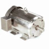 140828.00 Leeson 10 Hp 1800 RPM 230/460V 215TC Frame (Rigid Base) TEFC 3-Phase Premium-Stainless Wash-Down Motor -Motor Electrical Shop 28 front 48696.1644437792