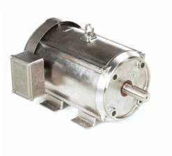 140828.00 Leeson 10 Hp 1800 RPM 230/460V 215TC Frame (Rigid Base) TEFC 3-Phase Premium-Stainless Wash-Down Motor