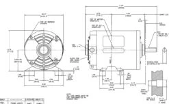 FB3154 Century SPL Hp 208-230/460V 1800 RPM Open 56 Frame 3 Phase Air Compressor Motor -Motor Electrical Shop 3154 line 10941.1634669060