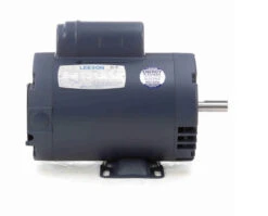 110232.00 Leeson 2 Hp 3600 RPM 115/230V 56 Frame (Rigid Base) ODP 1-Phase Compressor Motor -Motor Electrical Shop 32 side 49033.1646679465