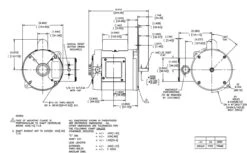C330 Century 1/3 Hp 1800 RPM 115/230V TENV 56N Frame Auger Motor -Motor Electrical Shop 330 line 82934.1622558093