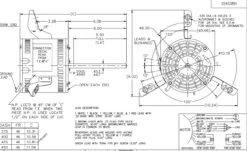 X034 Marathon 1/4 Hp 115V 1075 RPM (4 Speed) OPAO 48Z Frame Torsion Flex Blower Motor 7 X034 Marathon 1/4 Hp 115V 1075 RPM (4 Speed) OPAO 48Z Frame Torsion Flex Blower Motor -Motor Electrical Shop 34 line 56886.1627576137