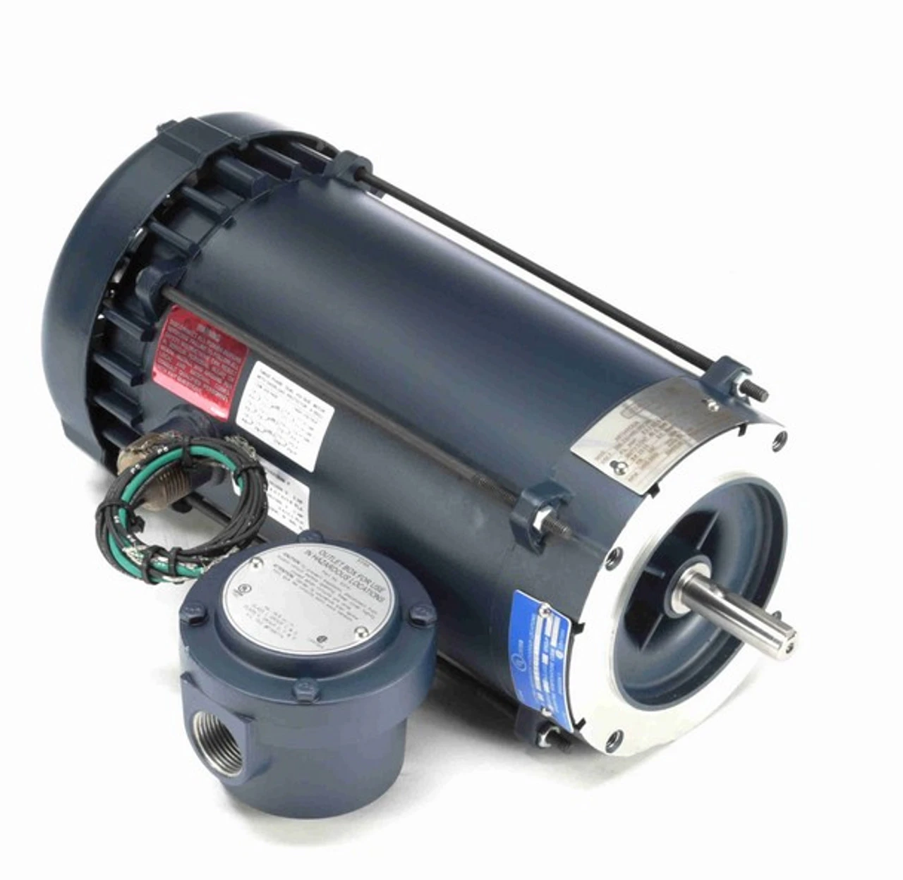 119435.00 Leeson 3 Hp 3600 RPM 230/460V 56C Frame Explosion-Proof (No Base) 3-Phase TEFC Motor 3 119435.00 Leeson 3 Hp 3600 RPM 230/460V 56C Frame Explosion-Proof (No Base) 3-Phase TEFC Motor