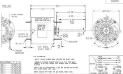 X413 Marathon 1/3 Hp 208-230V 1075 RPM TEAO 48Z Frame Condenser Fan Motor -Motor Electrical Shop 413 line 13475.1625851849