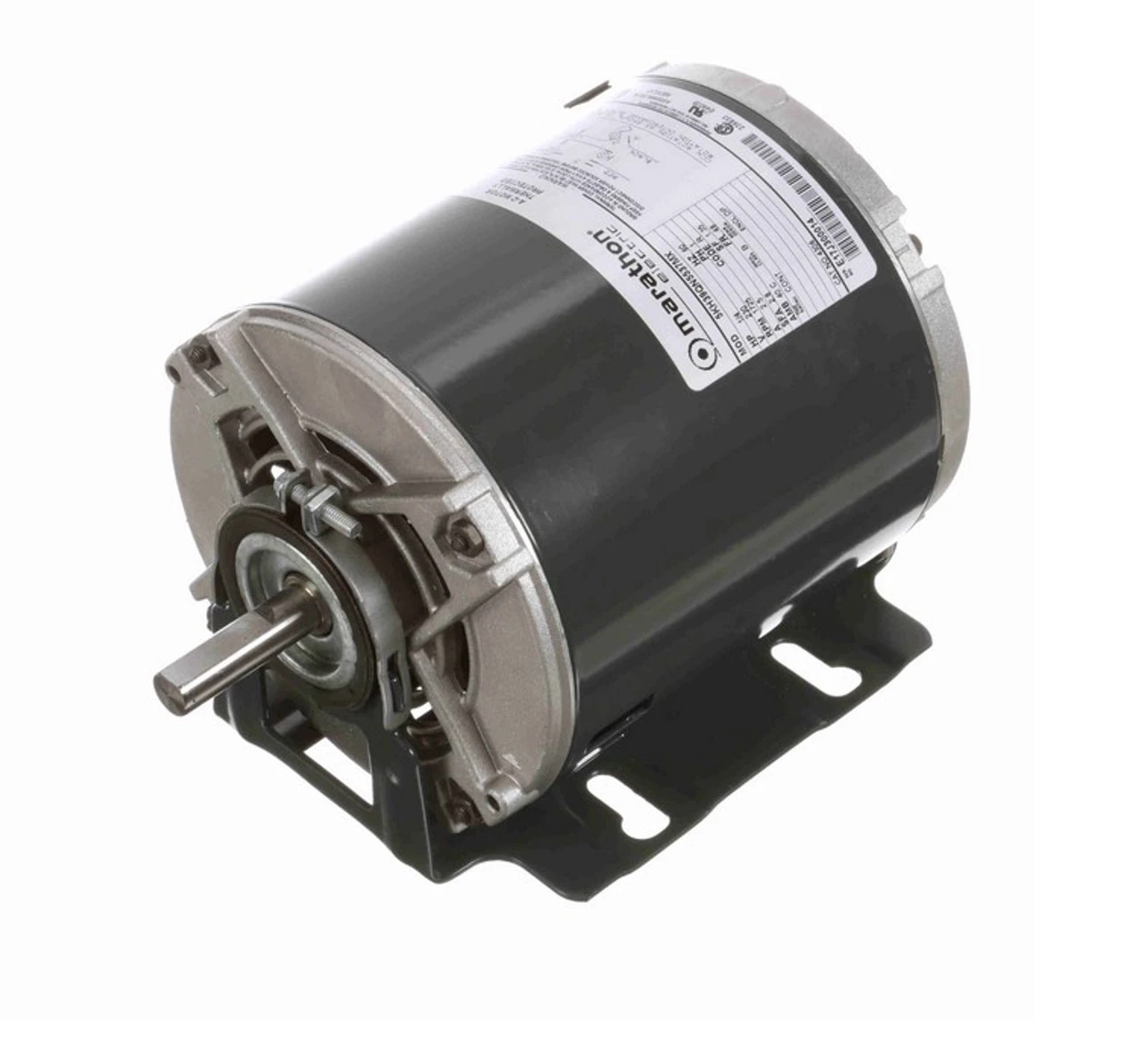 4306 Marathon 1/4 Hp (1 Speed) 230V 1800 RPM ODP 48 Frame Resilient Base Blower Motor 4 4306 Marathon 1/4 Hp (1 Speed) 230V 1800 RPM ODP 48 Frame Resilient Base Blower Motor - Image 2