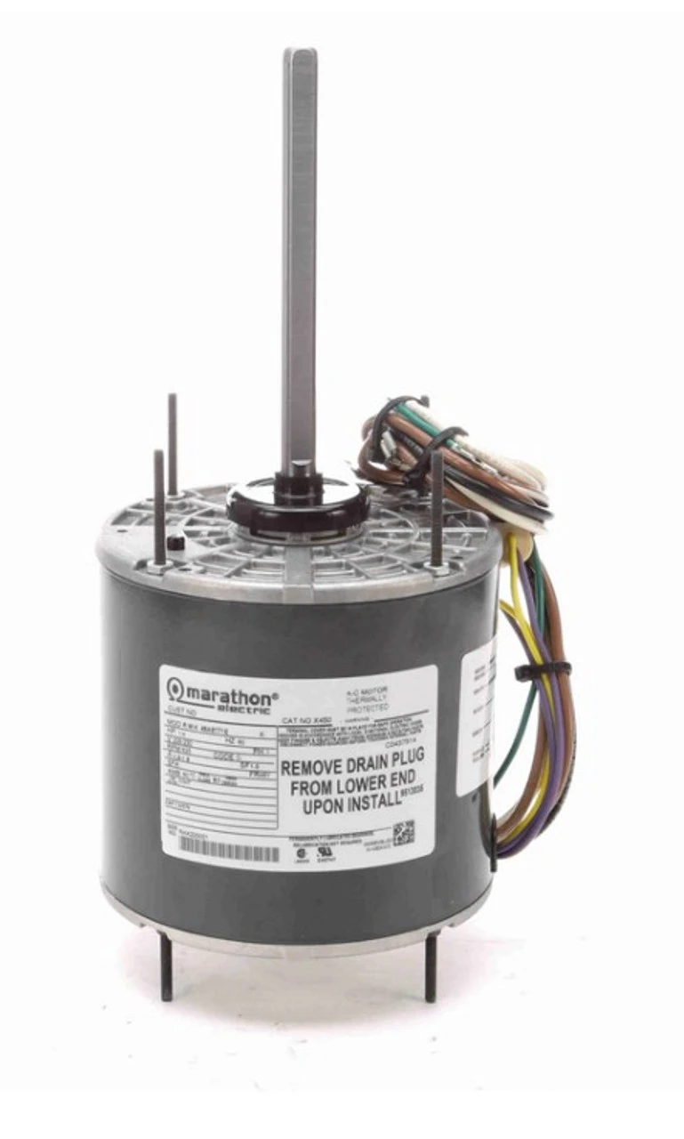 X450 Marathon 1/4 Hp 208-230V 825 RPM TEAO 48Y Frame Condenser Fan Motor 3 X450 Marathon 1/4 Hp 208-230V 825 RPM TEAO 48Y Frame Condenser Fan Motor