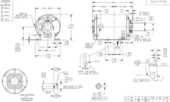 HG450 Marathon 1/3 Hp Carbonator Pump Motor 1800 RPM 220-240V, 48Y ODP Frame (resilient Base) -Motor Electrical Shop 450 line 04998.1604509213