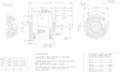 X473 Marathon 1/6 Hp 115V 1075 RPM (1 Speed) OPAO 48Y Frame Blower Motor 7 X473 Marathon 1/6 Hp 115V 1075 RPM (1 Speed) OPAO 48Y Frame Blower Motor -Motor Electrical Shop 473 line 85146.1627494859