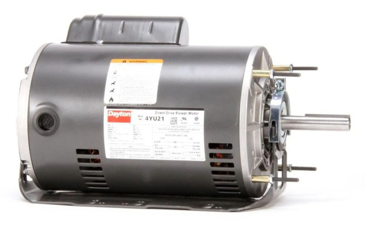 4YU21 Dayton 1/3 HP Direct Drive Blower Motor 860 RPM 115V 4 4YU21 Dayton 1/3 HP Direct Drive Blower Motor 860 RPM 115V - Image 2