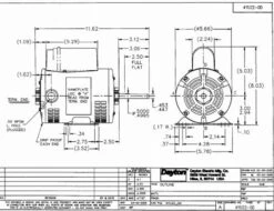 4YU22 Dayton 1/2 HP Direct Drive Blower Motor 860 RPM 115/230V 7 4YU22 Dayton 1/2 HP Direct Drive Blower Motor 860 RPM 115/230V -Motor Electrical Shop 4YU22dim 74526.1462905508