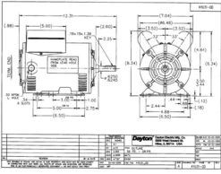 1.5 Hp Belt Drive Blower Cap Start Motor 1725 RPM 115/208-230V Dayton 4YU31 8 1.5 Hp Belt Drive Blower Cap Start Motor 1725 RPM 115/208-230V Dayton 4YU31 -Motor Electrical Shop 4YU31ADIM 36651.1463224595