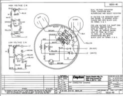1.5 HP Direct Drive Blower Cap Start Motor 1725 RPM 115/208-230V Dayton 5BE60 9 1.5 HP Direct Drive Blower Cap Start Motor 1725 RPM 115/208-230V Dayton 5BE60 -Motor Electrical Shop 5BE60WIRE 78485.1462993011