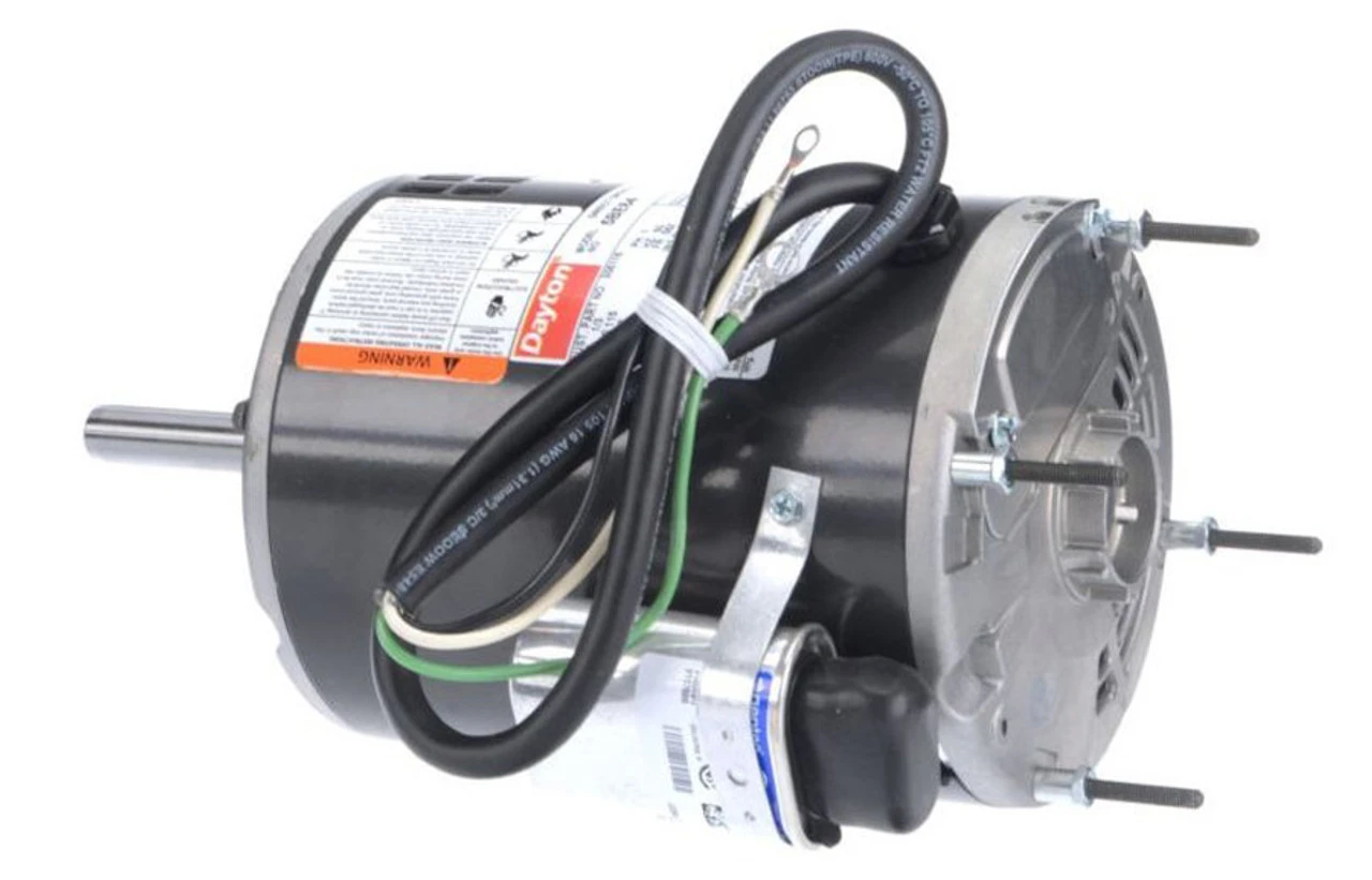 5BE64 Dayton 1/3 HP Direct Drive Blower Motor 1140 RPM 115V 4 5BE64 Dayton 1/3 HP Direct Drive Blower Motor 1140 RPM 115V - Image 2