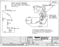 5BE64 Dayton 1/3 HP Direct Drive Blower Motor 1140 RPM 115V 9 5BE64 Dayton 1/3 HP Direct Drive Blower Motor 1140 RPM 115V -Motor Electrical Shop 5BE64wire 24575.1462368783