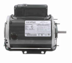 HG648 Marathon 1/3 Hp 1800 RPM 115/208-230V TEAO 48 Frame Cap Run Farm Motor -Motor Electrical Shop 648 side 46256.1623861060