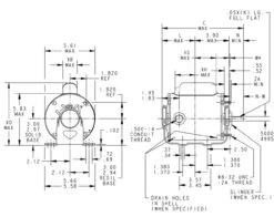 H649 Marathon 1/4 Hp 1800 RPM 115/208-230V TENV 48 Frame Split-Phase Farm Motor 9 H649 Marathon 1/4 Hp 1800 RPM 115/208-230V TENV 48 Frame Split-Phase Farm Motor -Motor Electrical Shop 649 line 47029.1622827408