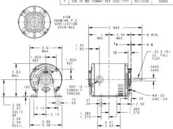 HG710 Marathon 1/2 Hp (1 Speed) 115V 1800 RPM ODP 48Z Frame Resilient Base Blower Motor 9 HG710 Marathon 1/2 Hp (1 Speed) 115V 1800 RPM ODP 48Z Frame Resilient Base Blower Motor -Motor Electrical Shop 710 line 32272.1630522053