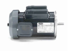 117883.00 Leeson 1 Hp 1800 RPM 115/230V 56YZ Frame TEFC 1-Phase Auger Drive Motor -Motor Electrical Shop 83 side 67001.1645545136