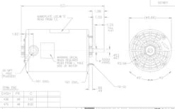 X909 Marathon 1/4 Hp 1800 RPM 115V TEAO 48Y Frame Split-Phase Farm Motor 7 X909 Marathon 1/4 Hp 1800 RPM 115V TEAO 48Y Frame Split-Phase Farm Motor -Motor Electrical Shop 909 line 79344.1624304628