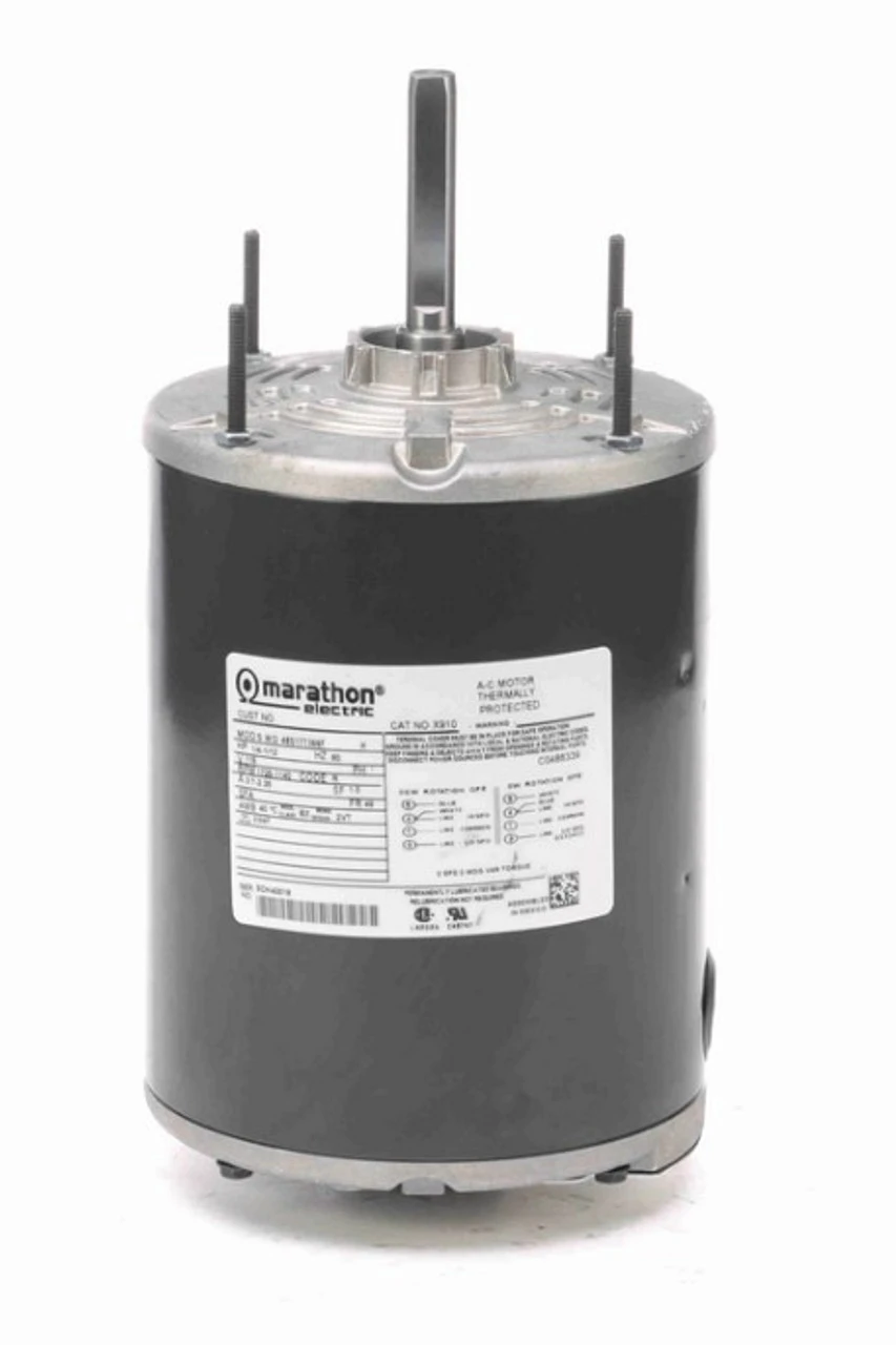 X910 Marathon 1/4 Hp 1800/1200 RPM 115V TEAO 48Z Frame Split-Phase Farm Motor 3 X910 Marathon 1/4 Hp 1800/1200 RPM 115V TEAO 48Z Frame Split-Phase Farm Motor