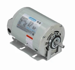 Motor Electrical Shop 34 103796.00 Leeson 1/2 Hp 1800 RPM 115V 48Z Frame (Resilient Base) ODP 1-Phase Fan Motor