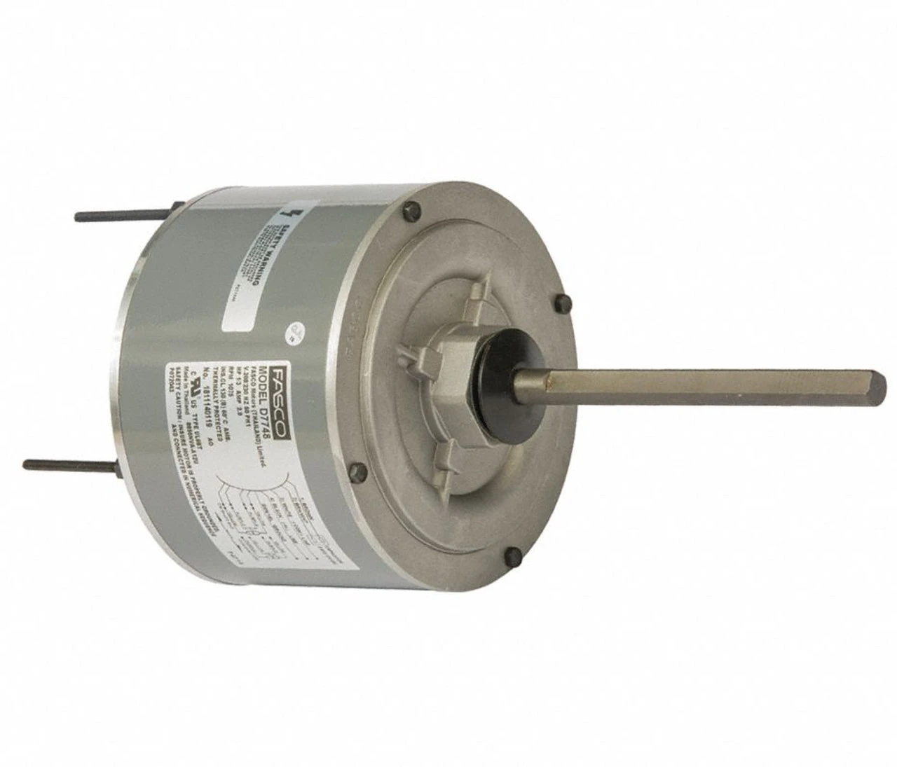Fasco D7748 Motor | 1/3 Hp 1075 RPM 5.6" Diameter 208-230 Volts 3 Fasco D7748 Motor | 1/3 Hp 1075 RPM 5.6" Diameter 208-230 Volts