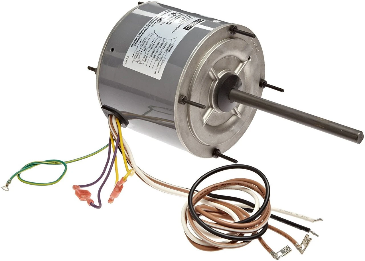 Fasco D7908 Motor | 1/3 Hp 1075 RPM 5.6" Diameter 208-230 Volts 4 Fasco D7908 Motor | 1/3 Hp 1075 RPM 5.6" Diameter 208-230 Volts - Image 2