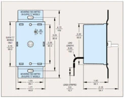 KBWC-16L | KB Electronics Solid State Variable Speed AC Electric Motor Control 6.0 Max Amps 115V 7 KBWC-16L | KB Electronics Solid State Variable Speed AC Electric Motor Control 6.0 Max Amps 115V -Motor Electrical Shop K177 1006 DIMS 32949.1683559913