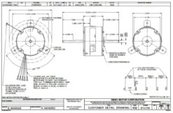 3360 Nidec | 1/5 Hp, 1040 RPM 3-Speed 277-265V Carrier Blower 7 3360 Nidec | 1/5 Hp, 1040 RPM 3-Speed 277-265V Carrier Blower -Motor Electrical Shop Nidec 3360 Line 65089.1570974841