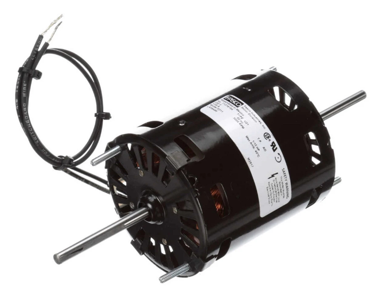 Fasco D211 Motor | 1/15 Hp 3000 RPM 3.3" Diameter 230 Volts 3 Fasco D211 Motor | 1/15 Hp 3000 RPM 3.3" Diameter 230 Volts