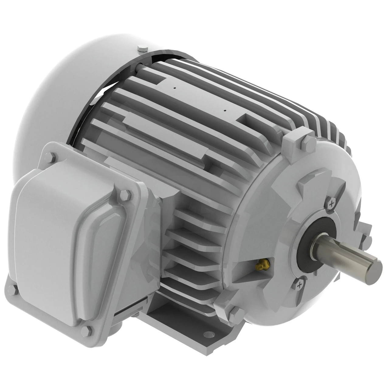 EP0108 TECO Westinghouse 10 Hp 900 RPM 284T Cast Iron 230/460V TEFC Severe Duty 3-Phase Motor