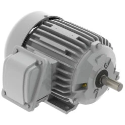 EP0018 TECO Westinghouse 1 Hp 900 RPM 182T Cast Iron 230/460V TEFC Severe Duty 3-Phase Motor