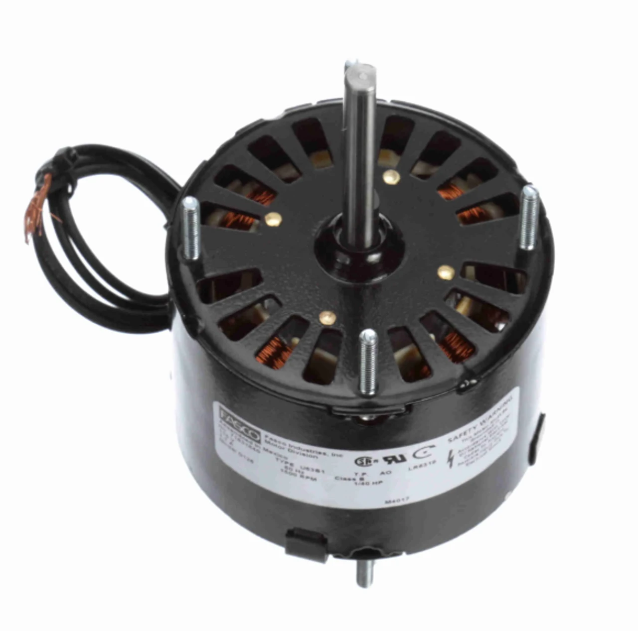 Fasco D133 Motor | 1/20 Hp 1500 RPM CCW 3.3" Diameter 115 Volts 4 Fasco D133 Motor | 1/20 Hp 1500 RPM CCW 3.3" Diameter 115 Volts - Image 2